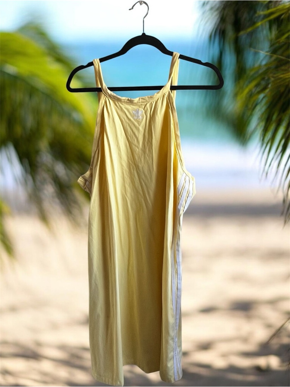 adidas Light Yellow dress